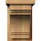 Ekena Millwork Pescadero Rough Sawn Corbel w/Backplate, Western Red Cedar, 8"W x 12"D x 12"H COR08X12X12PEC01RWR - alternate 3